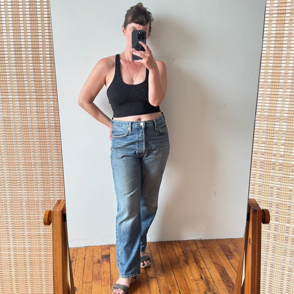 AGOLDE 90's Mid-Rise Loose fit Jeans in Range Size 30